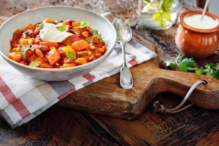 Rustic Veggie Chili | Canadian Goodness