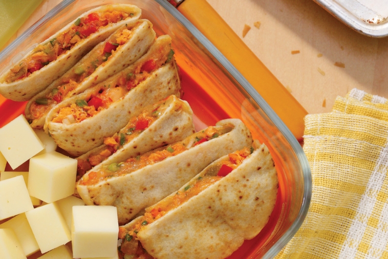 Salmon &amp; Provolone Mini-Quesadillas | Canadian Goodness