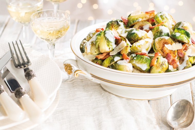 Sautéed Brussels Sprouts with Bacon | Canadian Goodness