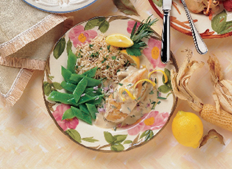Sautéed Chicken in a Lemon Cream Sauce | Canadian Goodness