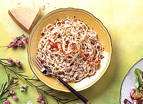 Spaghetti Carbonara | Canadian Goodness