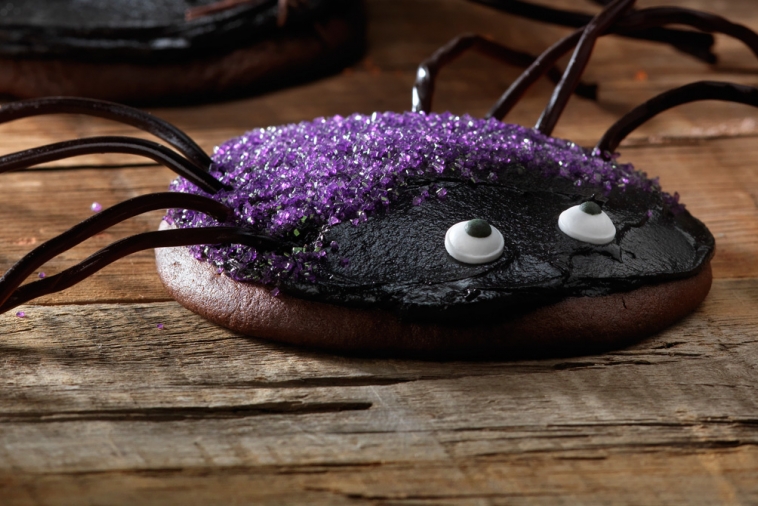 Sparkly Spider Cakes | Canadian Goodness