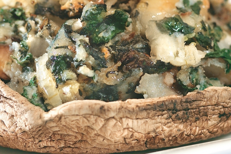 Stuffed Portobello Mushrooms | Canadian Goodness