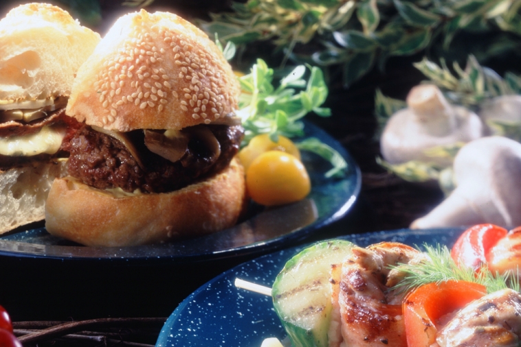Super Deluxe Blue Cheese Burgers | Canadian Goodness
