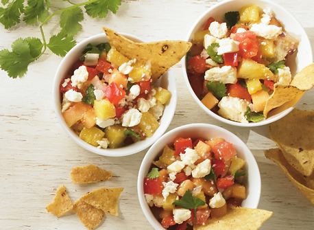 Sweet and salty salsa with Feta | Canadian Goodness