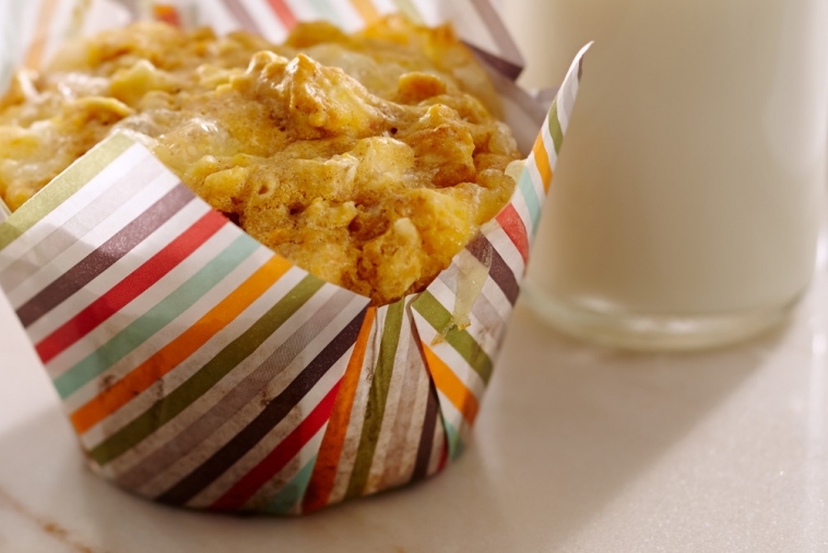 Sweet Potato, Apple and Brie Muffins | Canadian Goodness