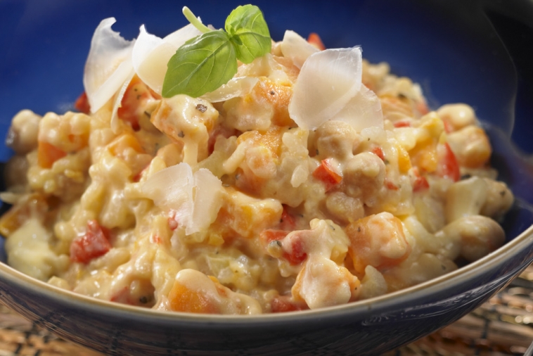 Sweet Potato & Chickpea Risotto | Canadian Goodness
