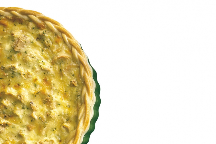 Turkey and Cheese Quiche | Canadian Goodness