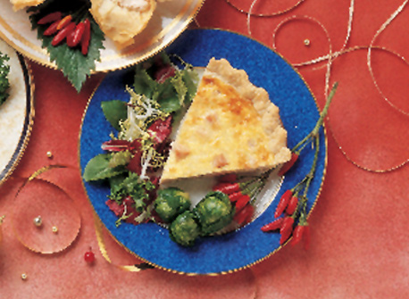 Turkey Flan with Cheese and Leeks | Canadian Goodness