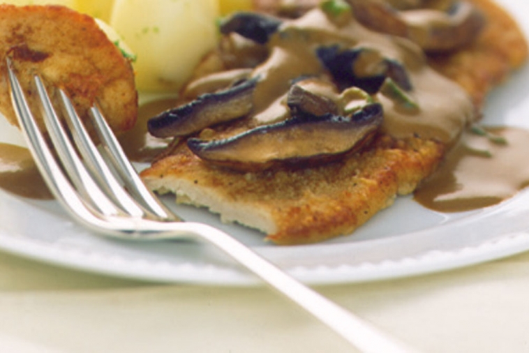 Veal Scaloppine with Mushroom Marsala Sauce Canadian Goodness