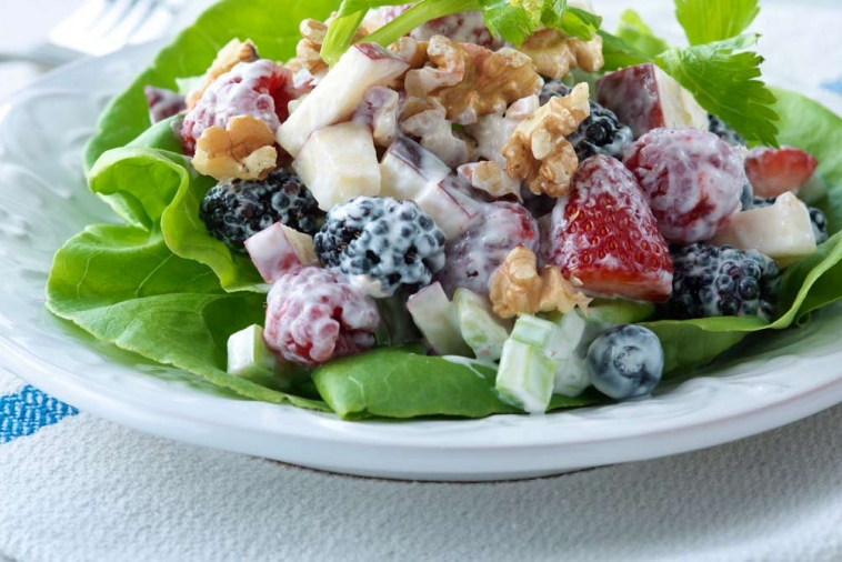 "Waldorf" Berry Salad | Canadian Goodness