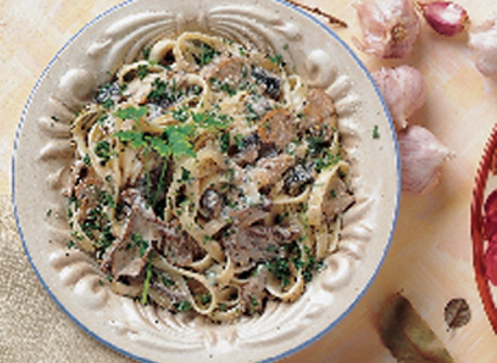 Wild Mushroom Fettucine | Canadian Goodness