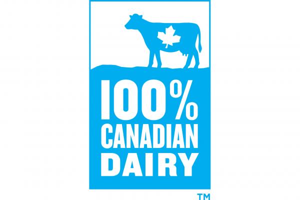 100% Canadian Dairy logo by DFC