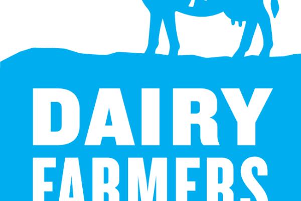 Dairy Farmers of Canada Blue Cow Quality Milk Logo