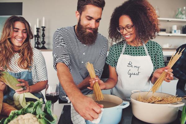 People who figured out how to start a cooking club – and love it