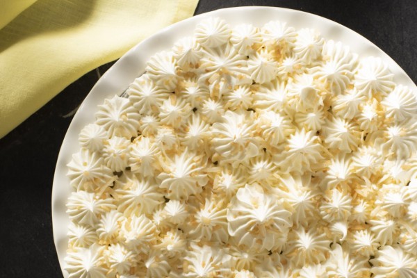 Mile-high Coconut Cream Pie