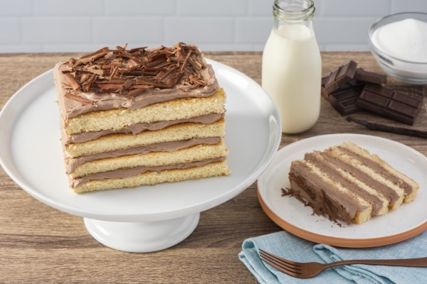 Mocha Buttercream Torte