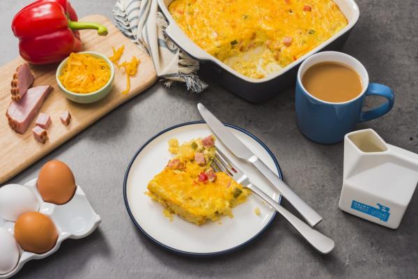Western Style Oven-Baked Omelet