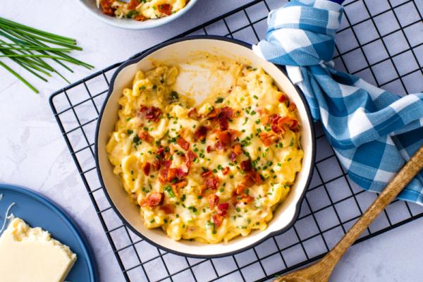 Bacon and Brie Mac & Cheese 