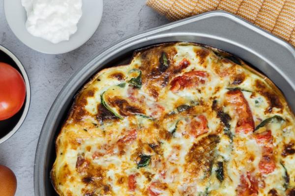 Tortilla Baked Eggs