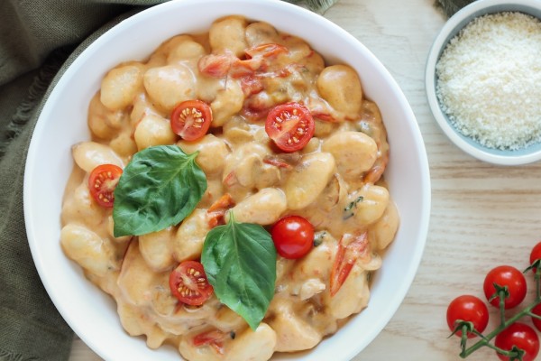 Creamy Mushroom Gnocchi 