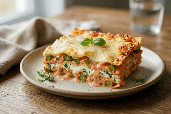 Spring Asparagus Lasagna