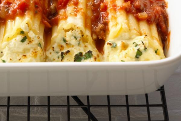 baked manicotti cooking club size