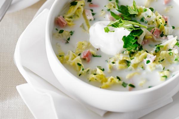 creamy cabbage soup