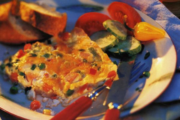 crustless country quiche