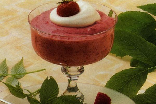 double berry mousse