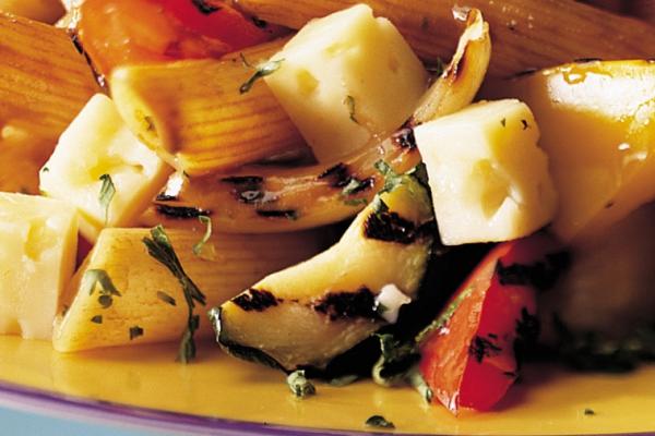 havarti and grilled vegetable pasta salad