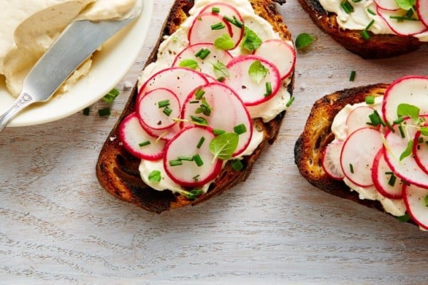 joe beef s beer cheese fresh radish canapes joe beef s beer cheese fresh radish canapes
