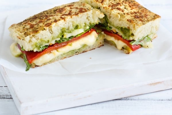 mediterranean grilled cheese