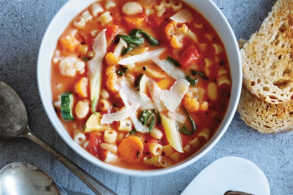 Soupe Minestrone santé facile à réaliser