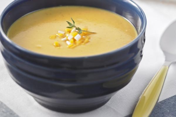 roasted squash and parsnip soup