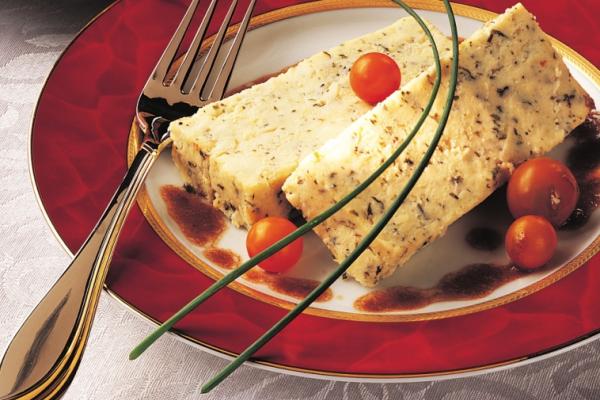 savoury baked cheese appetizer