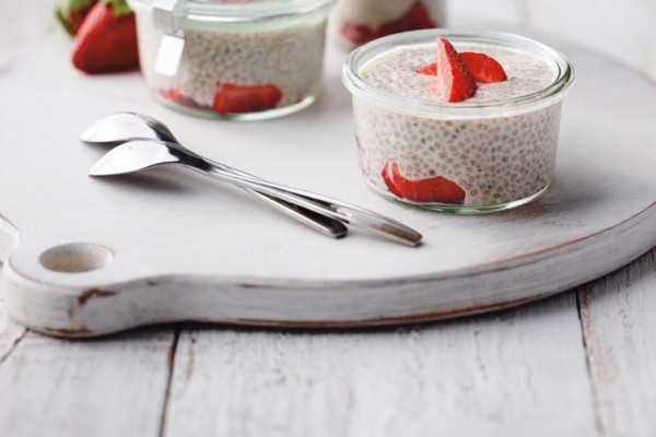 spiced chia pudding