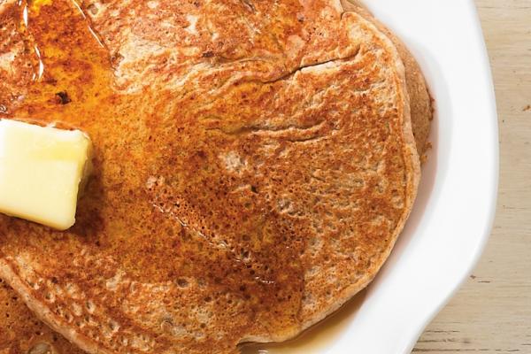 spiced ricotta pancakes
