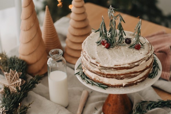 Gingerbread Cake with Mascarpone Icing