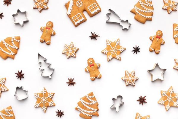 Gingerbread cookies, the perfect treat for a cookie exchange