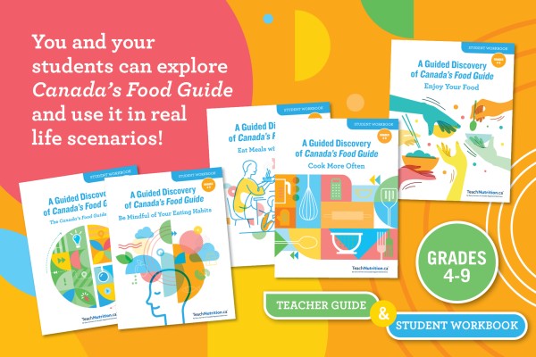 You and your students can explore Canada's Food Guide and use it in real life scenarios!