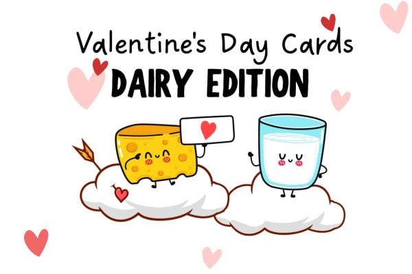 Valentine's Day Cards - Dairy Edition