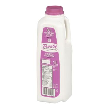 Purity Whipping Cream 35% M.F. 1L