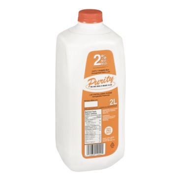 Purity Partly Skimmed Milk 2% M.F. 2L