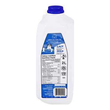 Laiterie de La Baie Partly Skimmed Milk 2% M.F. 2L