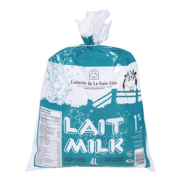 Laiterie de La Baie Partly Skimmed Milk 1% M.F. 4L