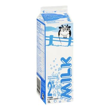 Laiterie de La Baie Partly Skimmed Milk 2% M.F. 1L