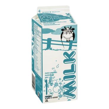 Laiterie de La Baie Partly Skimmed Milk 1% M.F. 2L