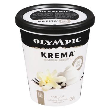 Olympic Krema Vanilla Balkan Style Yogurt 9% M.F. 650g