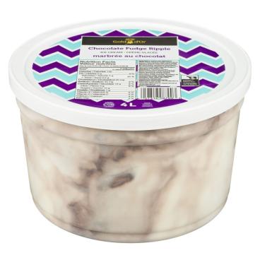 CO-OP Gold Chocolate Fudge Ripple Ice Cream 4L